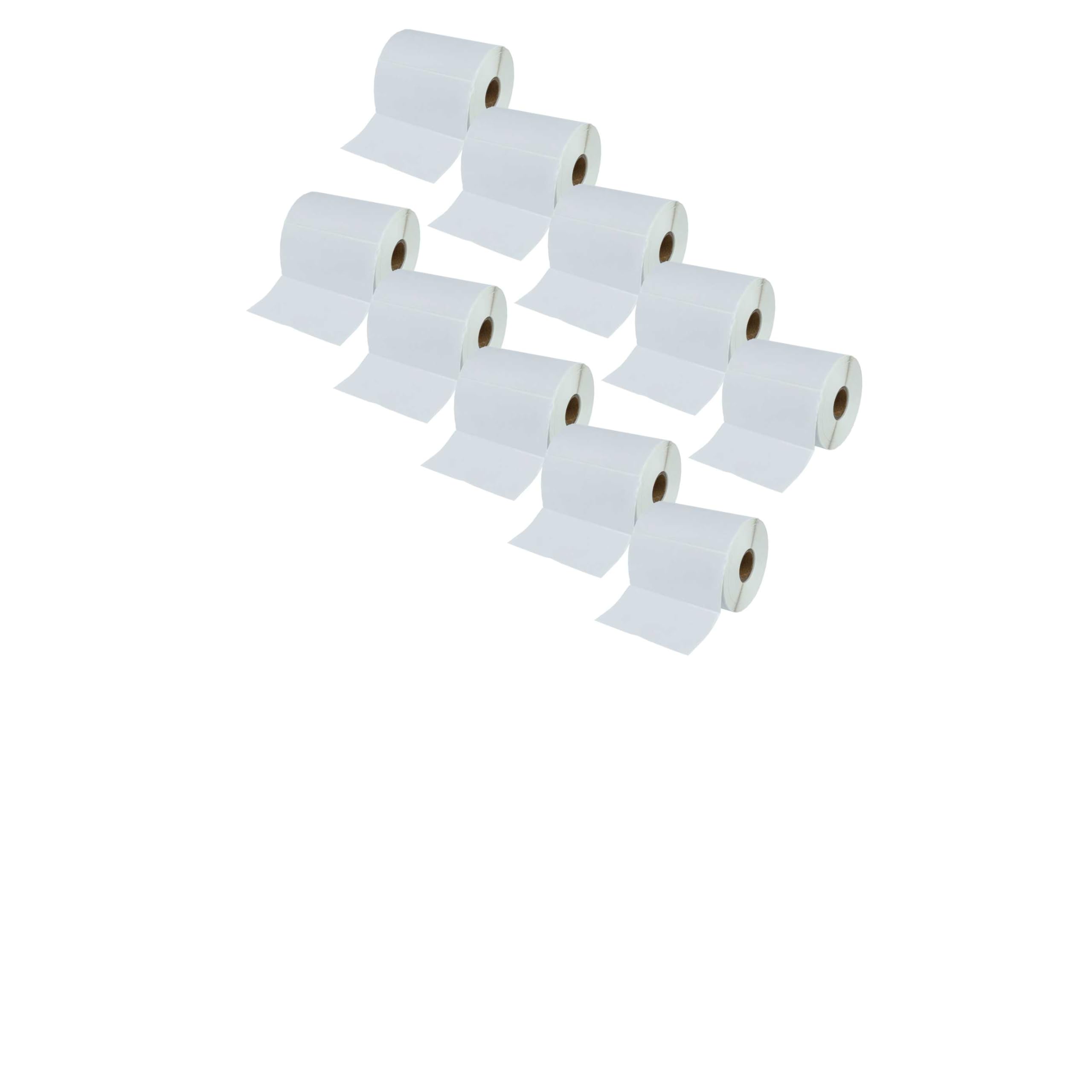 vhbw 10x rotolo etichette 50,8mm x 101,6mm (750 etichette) compatibile con Sato CX400 etichettatrice bianco