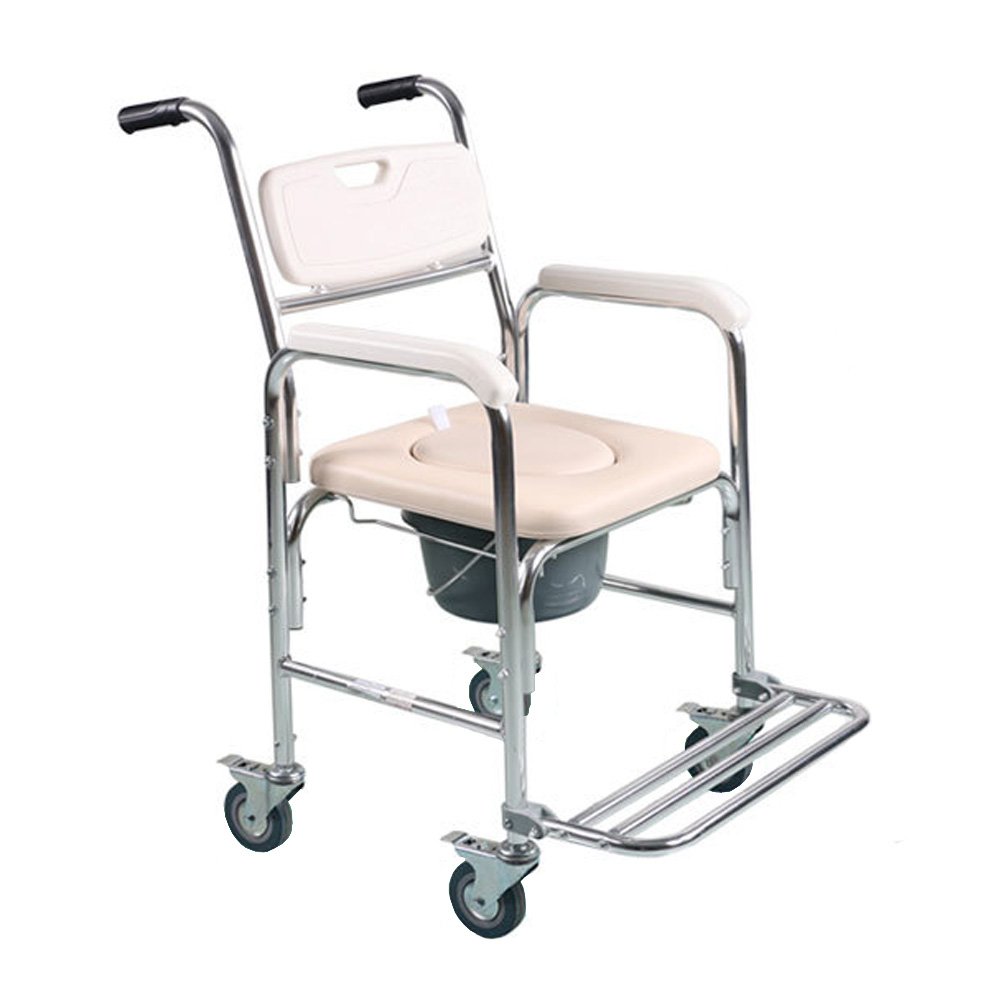 Tcare MultiFunction Transport Wheelchair Can be Used as Shower Chair