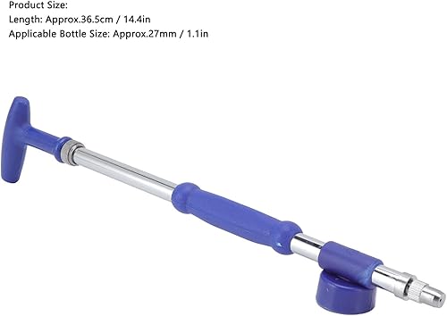 Miniatura 3 de TOPINCN Rociador manual de jardín, cabezal de riego, varita de riego, botella de bebida, boquilla de cabeza, pulverizador de atomización a presión