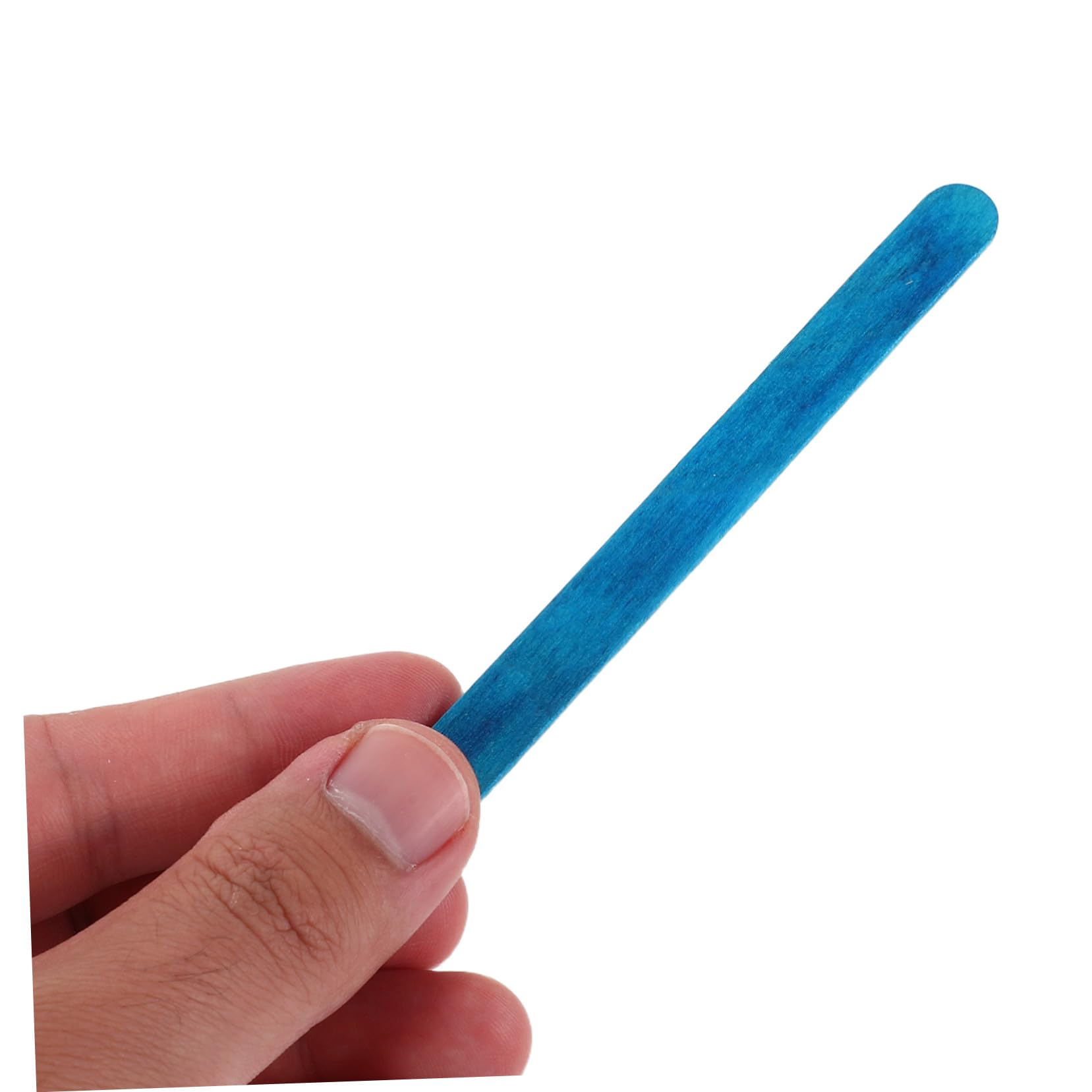 Mikikit 500 Piezas Palitos de Madera Arcoíris para Manualidades Palitos de Helado de Colores Reutilizables para Proyectos de Arte el Hogar o Escuela