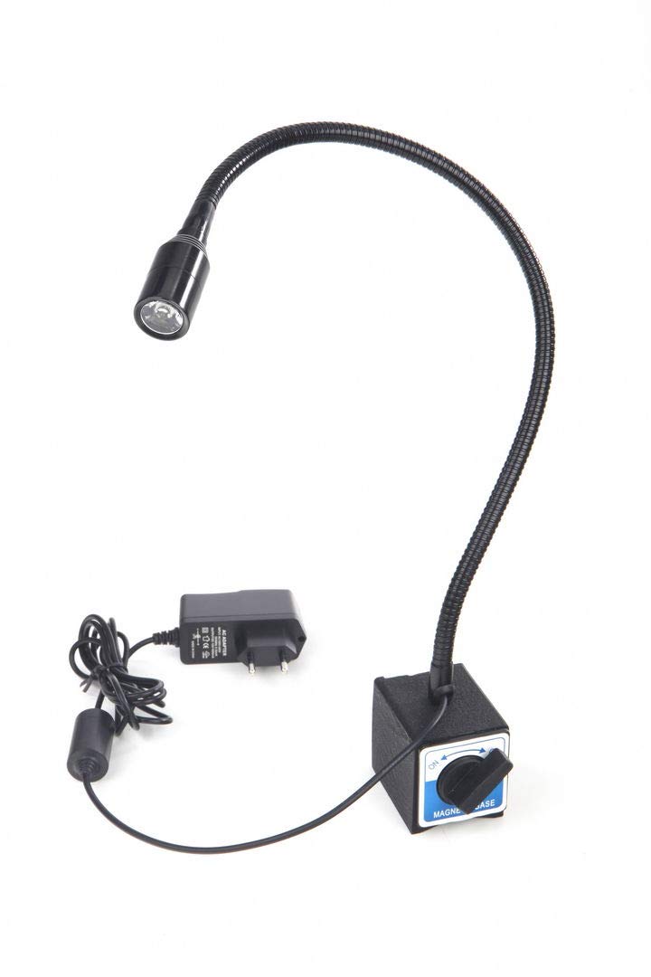 HBM Base magnétique avec éclairage LED 230 Volts