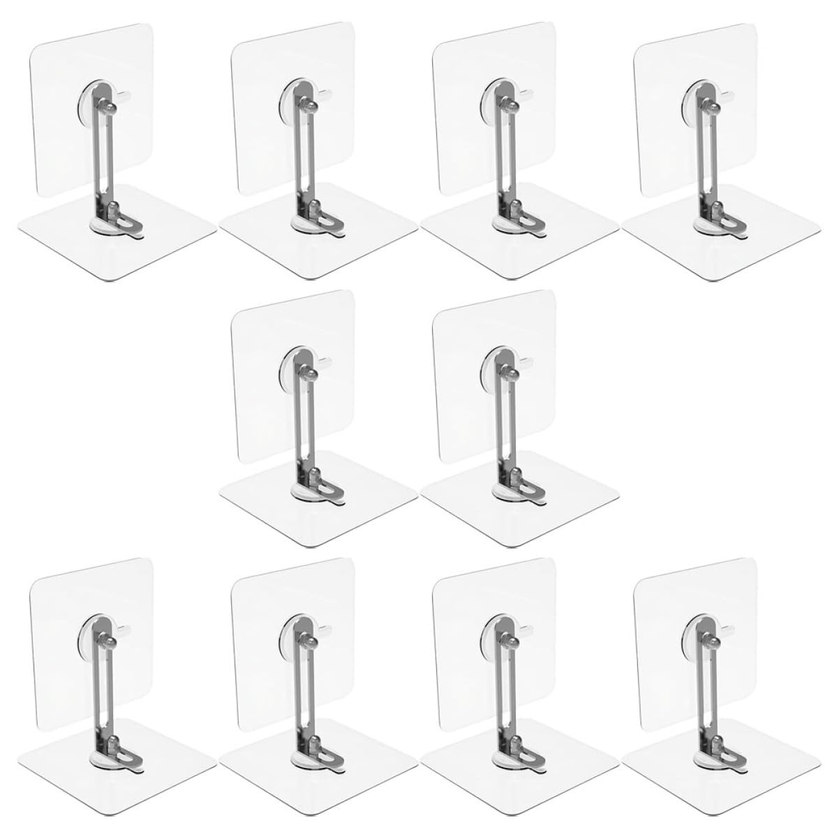 Supvox 50 Sätze Anti-Fall- Möbel nachweisen klein Proofing Beschützer zurrgurt bücherregal Sicherheitsanker für die Kommode Kommodenanker für Babysicherheit Acryl