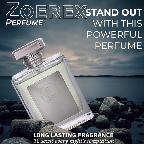 Image of Zoerex Perfume For Men and Women - 100 ml | Long Lasting Unisex Eau De Parfum |Premium, Long Lasting Musky Fresh & Sweet Fragrance for Men & Women