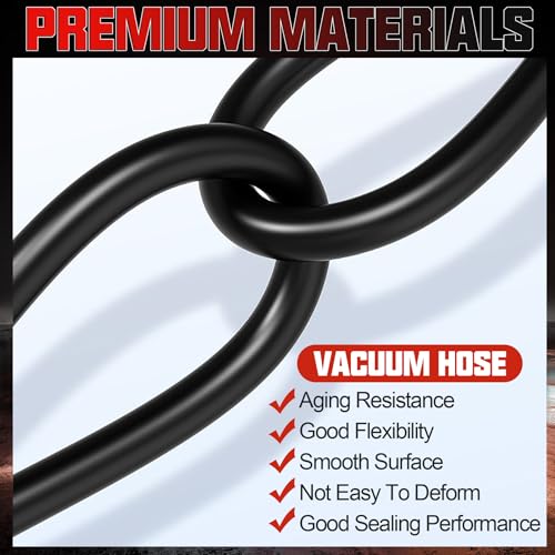 image for Tottist 6.6 FT High Performance Automotive Silicone Vacuum Tubing Hose