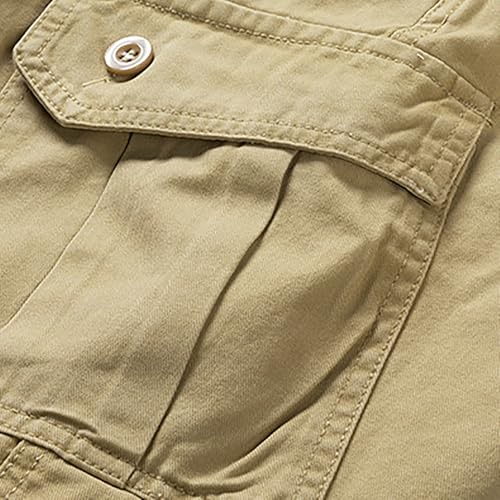Men's Cargo Shorts Summer Casual Workwear Lightweight Relaxed Fit Outdoor Utility Pockets Shorts for Hiking3