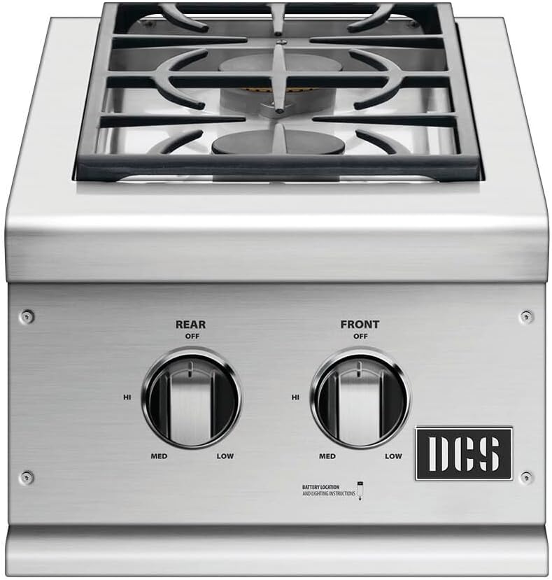 DCS Series 7 Built-In Propane Gas Double Side Burner - BGC132-BI-L