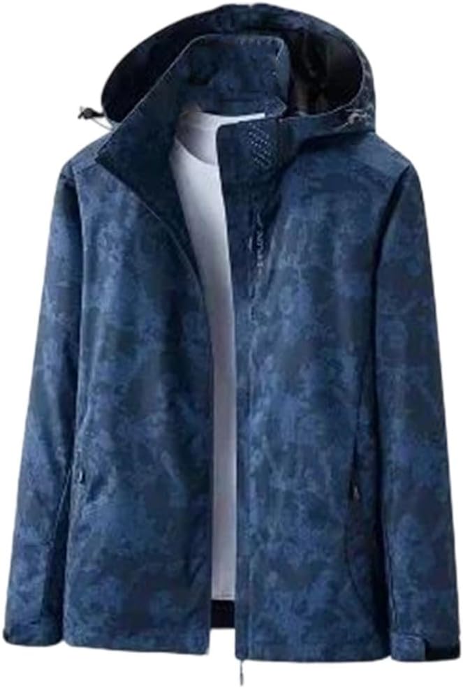 Unisex Mountaineering Jacket | Storm-Ready Water-Repellent| Quick-Dry Design | Camping Hiking