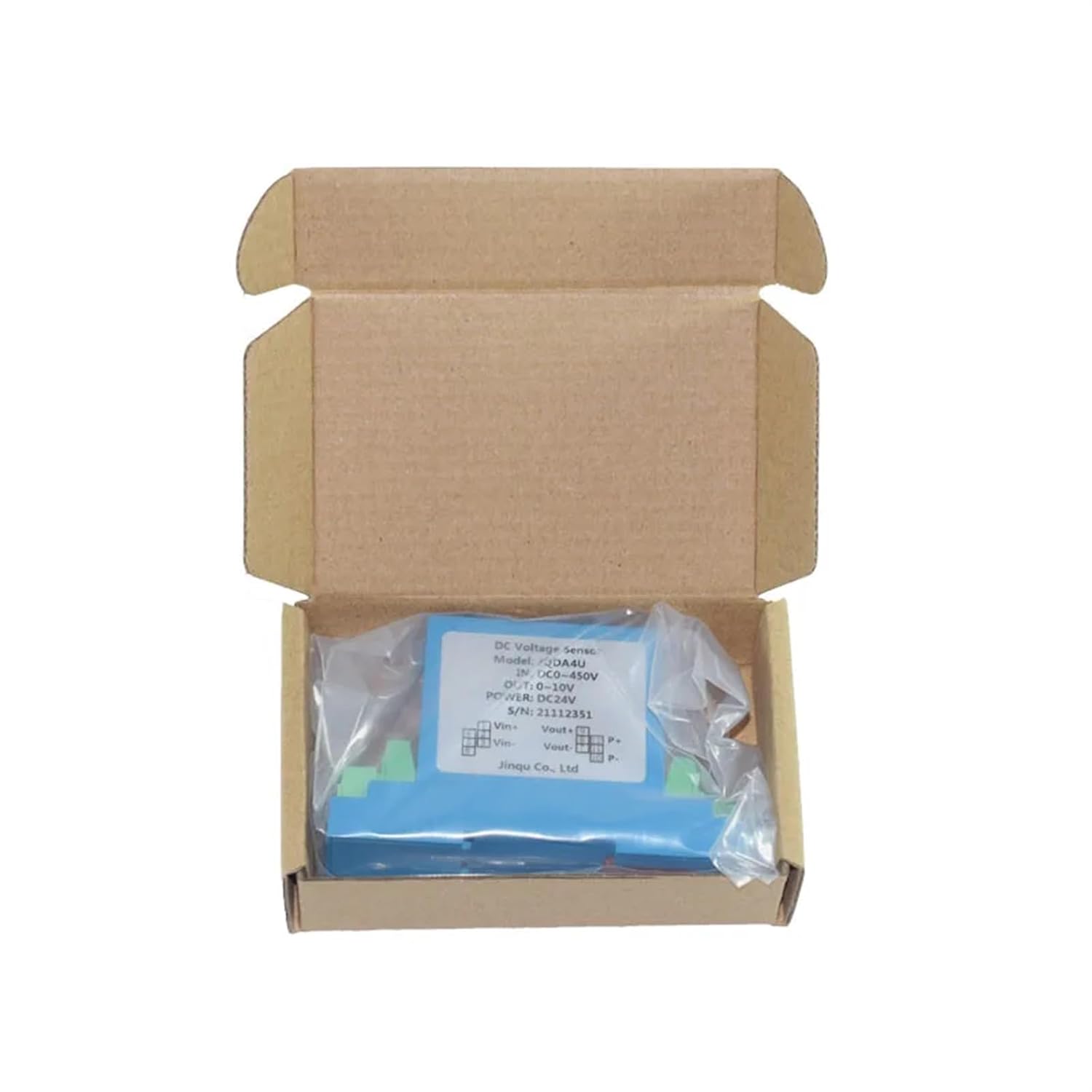 AC Current Transmitter Hall Current Sensor Input AC0-10A Output 4-20mA 0-10V Current Detection Module 35mm Rail Installation(0-5V Out,AC0-3A_DC220V)