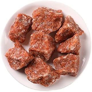 HXSCOO 100g Rough Sunstone Rock Stone Reiki Healing Stone Raw Mineral Specimen Collection Gift for Fish Aquarium Decorations (Size : 3-5cm 100g)