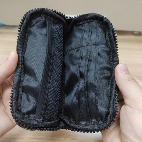 The Wallet 2nd Gen,Wristlet Wallets For Women Nylon Quilted Wallet,Wristlet Purse 2nd Gen,Zippered Card Case With Id Window4