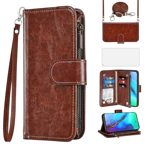 Housse Moto G Stylus 2020 avec fente cartes et protection écran totale