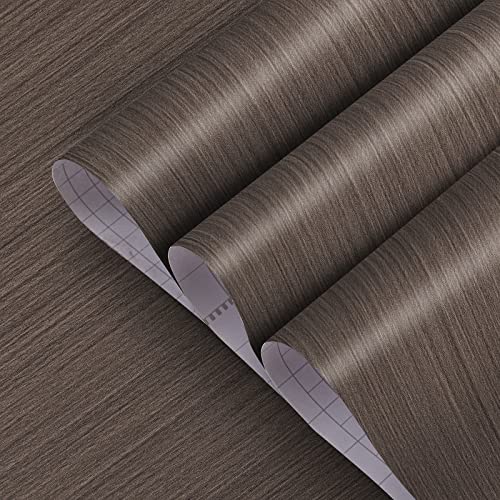 Papel tapiz autoadhesivo de madera TITIO vinilo impermeable fácil de instalar para renovar muebles 8