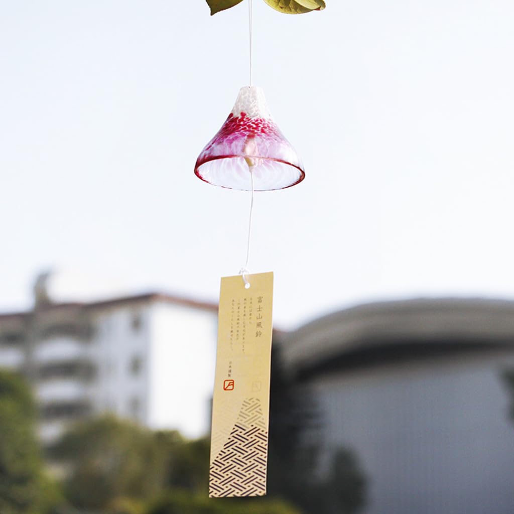 Carillons éoliens de Jardin Faits à la Main de Style Japonais, carillons éoliens en Verre, carillons éoliens extérieurs carillons éoliens pour la décoration intérieure de la terrasse du Jardin