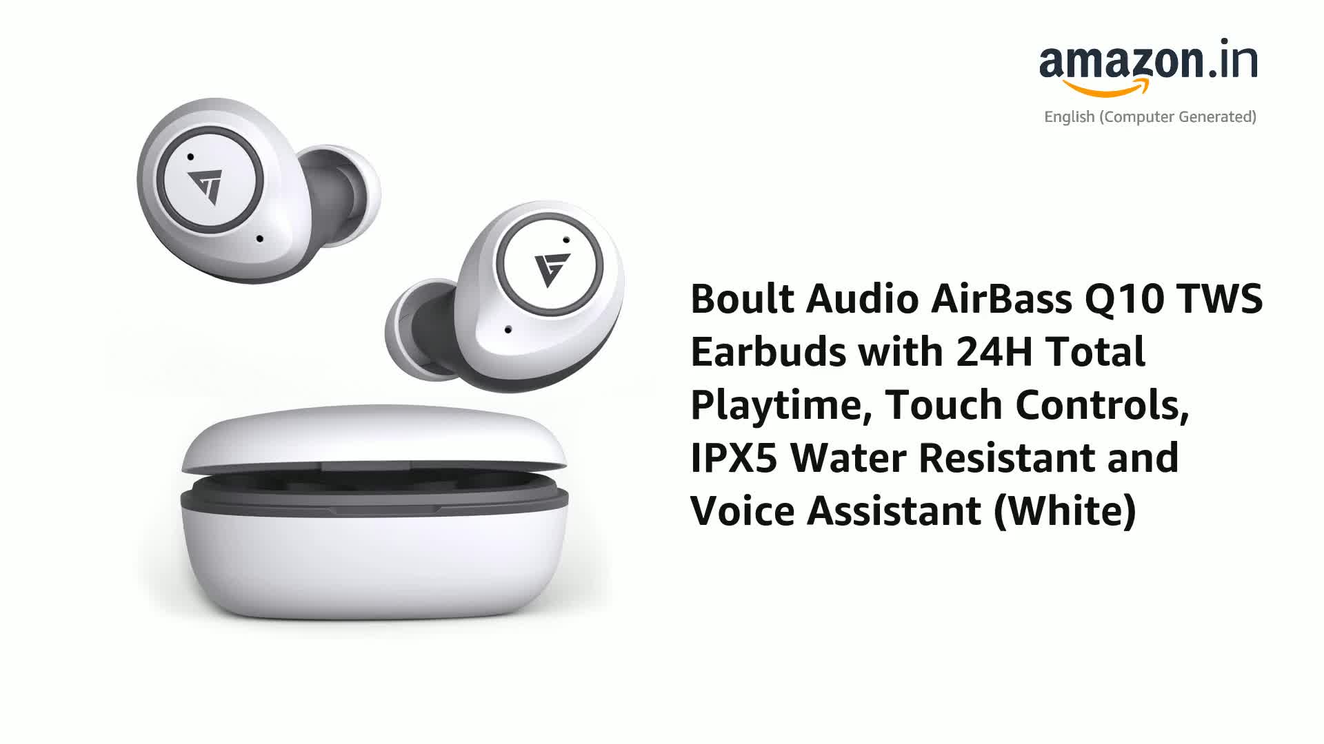 Boult Audio Airbass Q10 Bluetooth Truly 