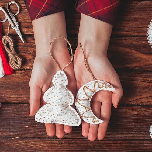 Premium 1.4mm Thick White Felt Sheets – 1 Yard x 1 Yard Soft Crafting Fabric for DIY Projects, Sewing, and Home Décor 8 Premium 1.4mm Thick White Felt Sheets – 1 Yard x 1 Yard Soft Crafting Fabric for DIY Projects, Sewing, and Home Décor - Image 7