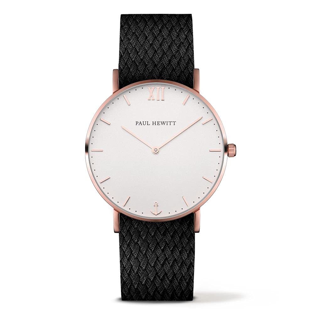 Paul Hewitt Reloj Unisex Analogico Cuarzo con Correa de Nylon PH-SA-R-ST-W-21M
