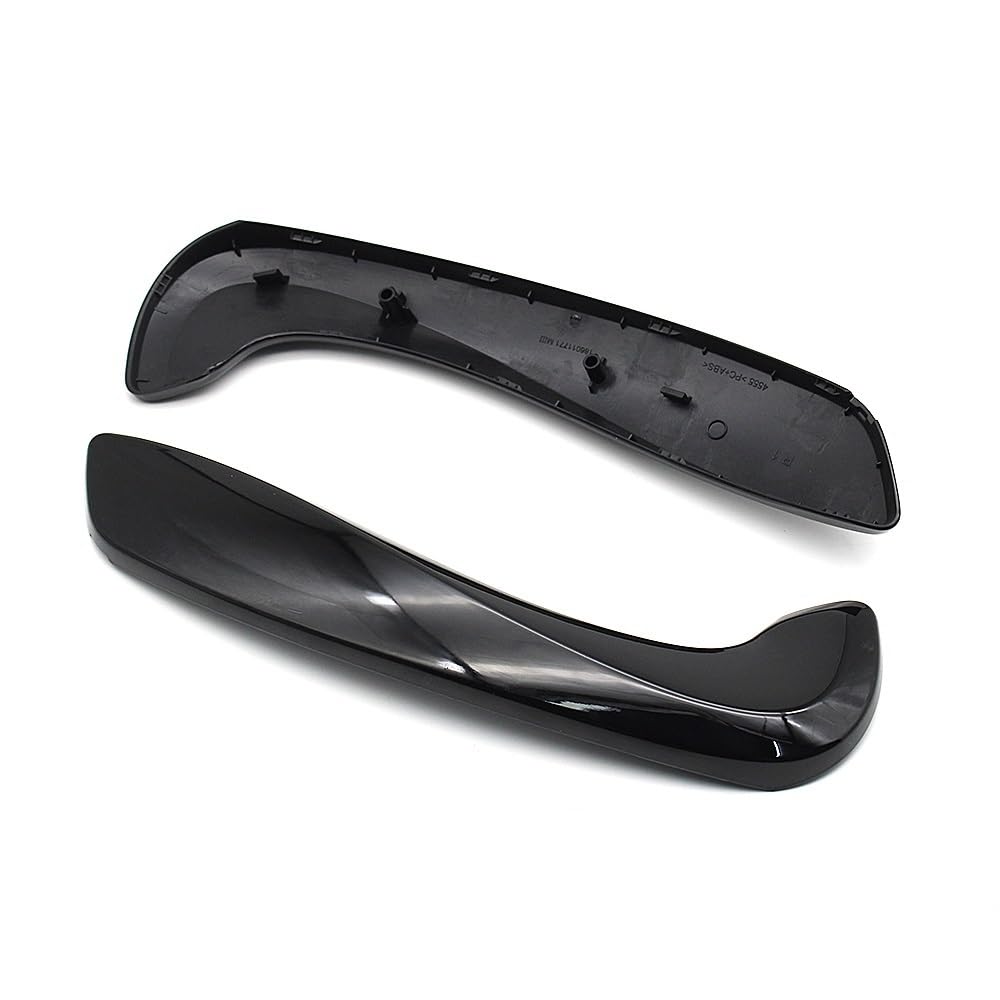 BQWYEDPL Inner Door Handle with Cover Fit for Renault Megane 3 III Fluence 2008-2016 809600015R 197012651. Car Door Latch Handle(Cover-Pianoblack 2)