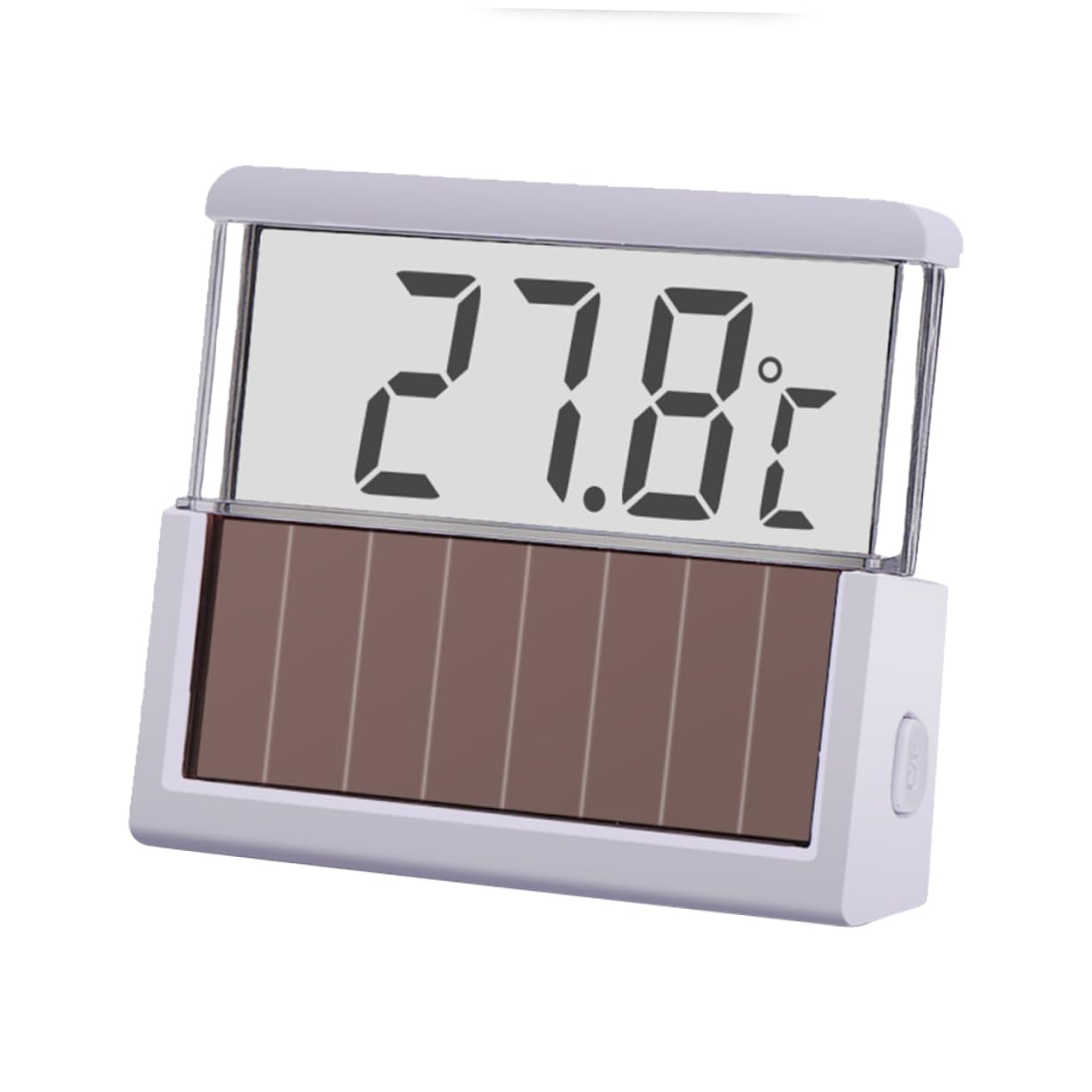 Housoutil 3 Stücke Digital Aquarium Thermometer Solar-powered Aquarium Wasser Temperatur Meter Mini Compact Design