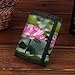 LPSBVNM Pink Lotu Flowers Trifold Wallet Casual Travel Wallet Fashion Credit Card Holder Minimalist Front Pocket for Men Women