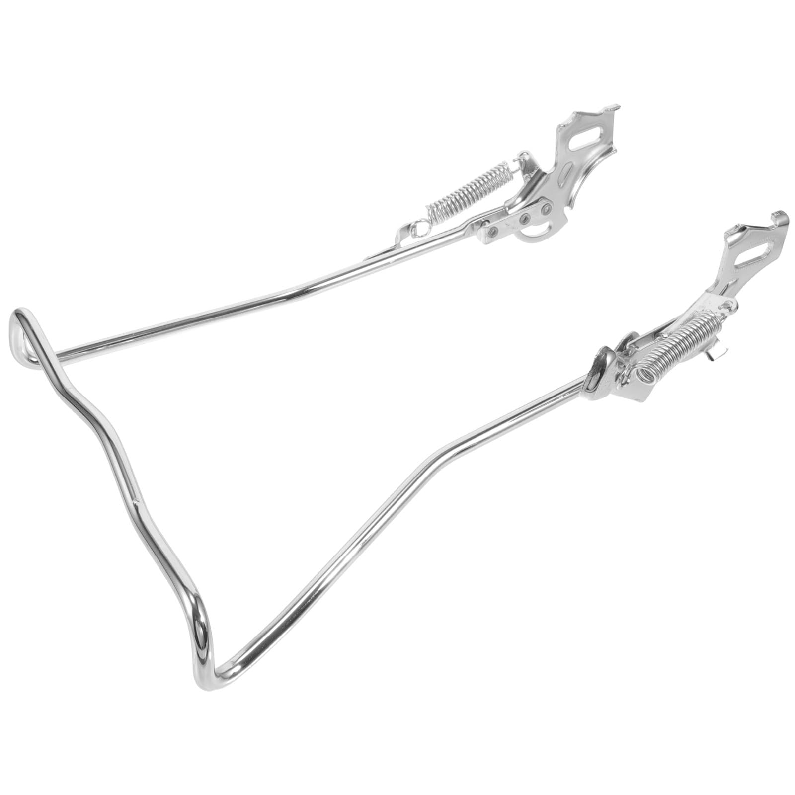 Ciieeo Cavalletto per Mountain Bike in Metallo Resistente all’Usura Supporto Regolabile Piedini Antiscivolo Ricambio per Bici 26” Pneumatici a Sgancio Rapido Accessorio per Parcheggio