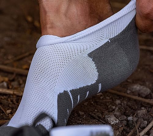 VIKTOS Men's Ankle Length Cusioned Breathable Arch Support Moisture Wicking Athletic Operatus Socks, 2-Pack2