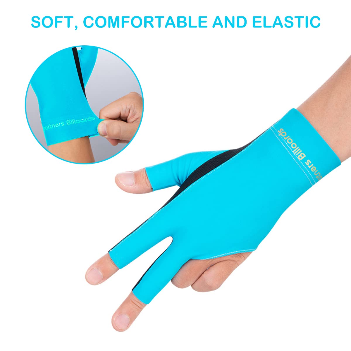 Acheter 1 PC tireurs de billard 3 doigts gants 5 couleurs gants de billard gants de billard accessoires de billard Acheter 1 PC tireurs de billard 3 doigts gants 5 couleurs gants de billard gants de billard accessoires de billard