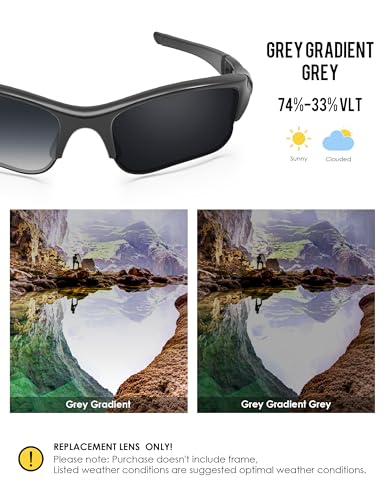 Image of BLAZERBUCK Replacement Lenses & Sock Kit for Oakley Flak Jacket XLJ Sunglass