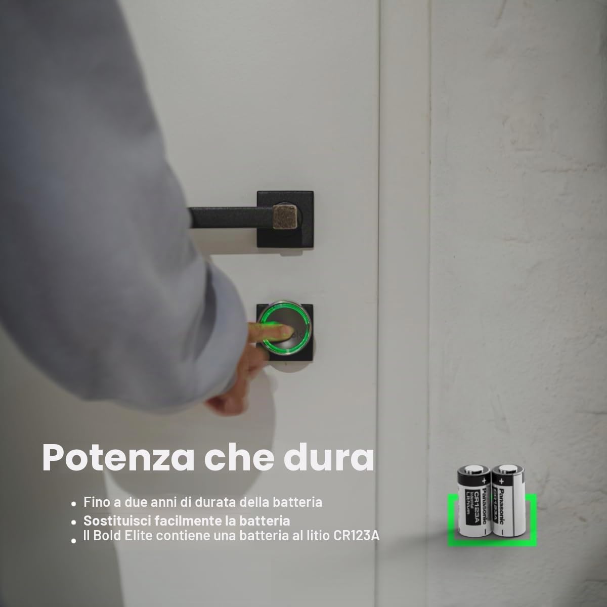 Bold Smart Lock - Serratura a cilindro Smart SX-35 - Argento