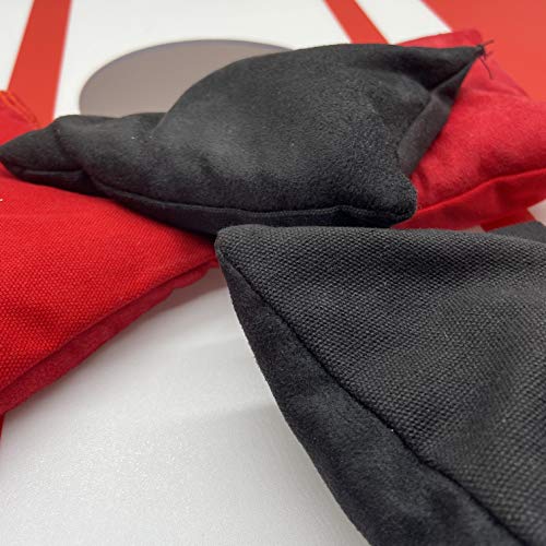 JST GAMEZ Professional Cornhole Bags All Weather Bean Bags for Cornhole Toss Set of 8 Regulation Two Sided Bean Bags Game - Regulation Weight & Size- Includes Carry Bag Premium Resin Filled - Thumbnail 3