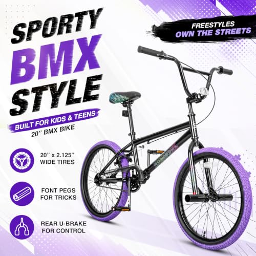 StarterRide 20 Inch BMX Bike