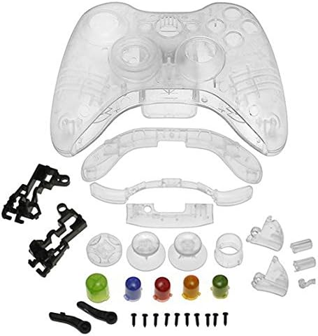 Gorilley Crystal Shell Compatible with 360 Wireless Controller, Clear