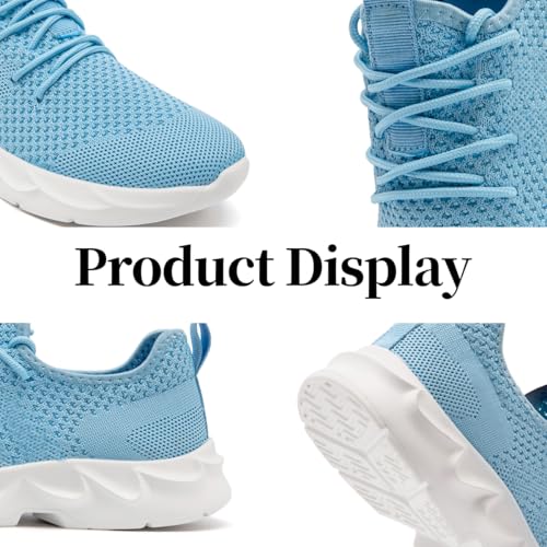 Image of Womens Walking Shoes Slip on Running Tennis Sneakers Non Slip Workout Athletic Gym Sports Breathable Mesh Lightweight Comfortable Fashion Casual Soft Sole