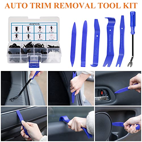 Fclusll Car Roadside Emergency Kit - Auto Vehicle Safety Road Side Assistance Kits With Jumper Cable, Shovel, Tow Rope, Winter Auto Road Trip Kit For Men And Women #TOP2