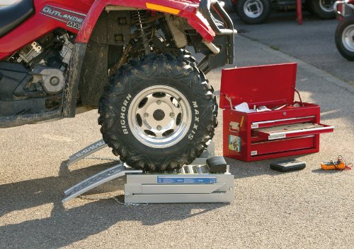 UNITEC Auffahrrampe klappbar 200x25cm, hohe Traglast und Stabilität, 2 Stück