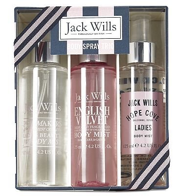 Jack Wills Body Spray Trio