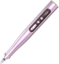 Denabuty Perceuse à ongles électrique sans fil, kit de lime à ongles 13 en 1, 35 000 tr/min, lime à ongles professionnelle portable rechargeable pour enlever le vernis acrylique, le gel, manucure