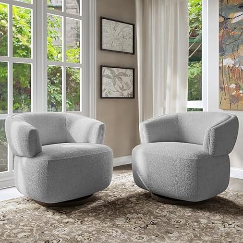 HEYNEMO Swivel Accent Chair Set Cover