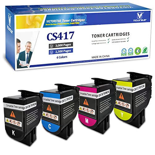 Toner CS317 CX317 pour remplacer vos cartouches vides et éliminer les traces blanches sur papier