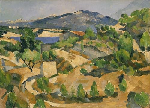 Cuadro pintura la presa de Francois Zola Cézanne lienzo de alta fidelidad