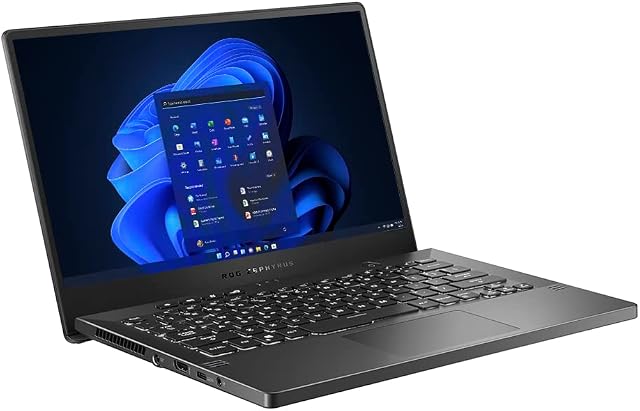 ASUS Zephyrus G14 GA401QM 14 inch QHD 120Hz Gaming Laptop (AMD Ryzen 9-5900HS, Nvidia GeForce RTX 3060, 32GB RAM, 1TB SSD, Windows 10) With LED lighting, Grey