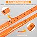 Load Height Measuring Stick 15ft Adjustable Height Stick Heavy Duty Fiberglass Material, Non-Conductive Truck Height Measuring Tool with Carrying Bag for Semi Trucks Trailers and Car Haulers