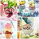 Eiscreme Roller Maker Pan mit 2 Spateln, Ice Rolls Platte zum Roll Eis selber machen, Eiscreme Maschine, Eiscreme Maker für Sorbet, Frozen Yogurt, Gelato