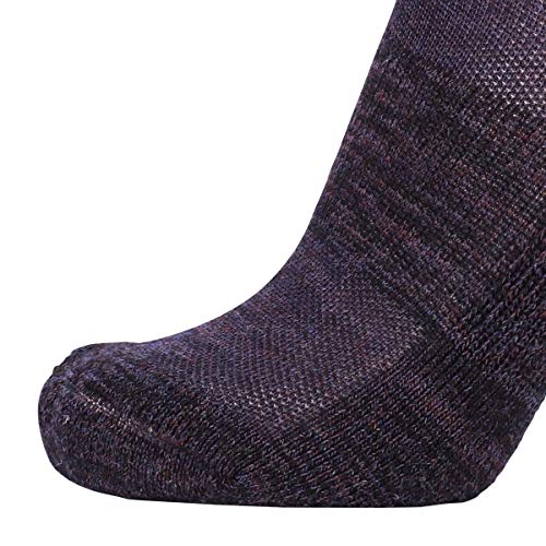 Image of EnerWear 4 Pack Women's Merino Wool Outdoor Hiking Trail Crew Sock