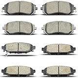 D929 D1114 Front Rear Ceramic Brake Pads Set Fit For...