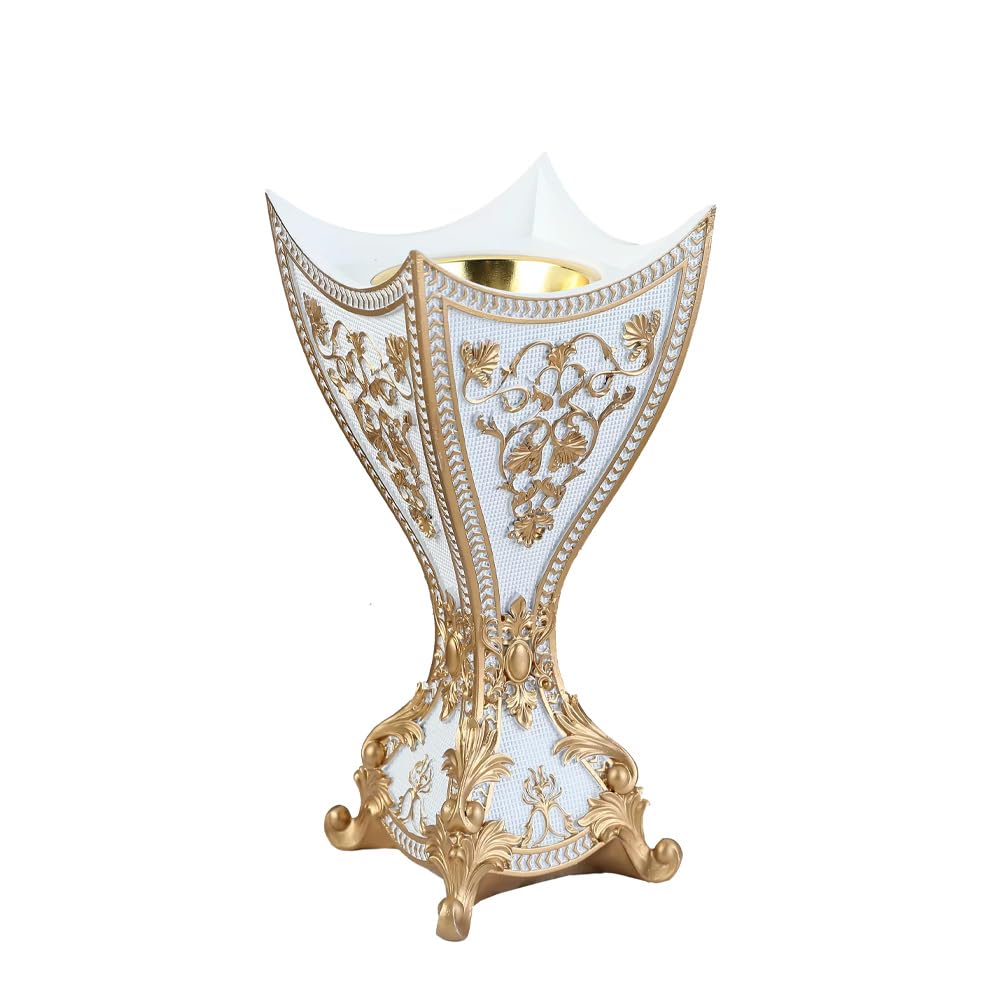 Luxury Bakhoor Incense Burner Medium Size White Arabian Oud Burner beautiful home decor