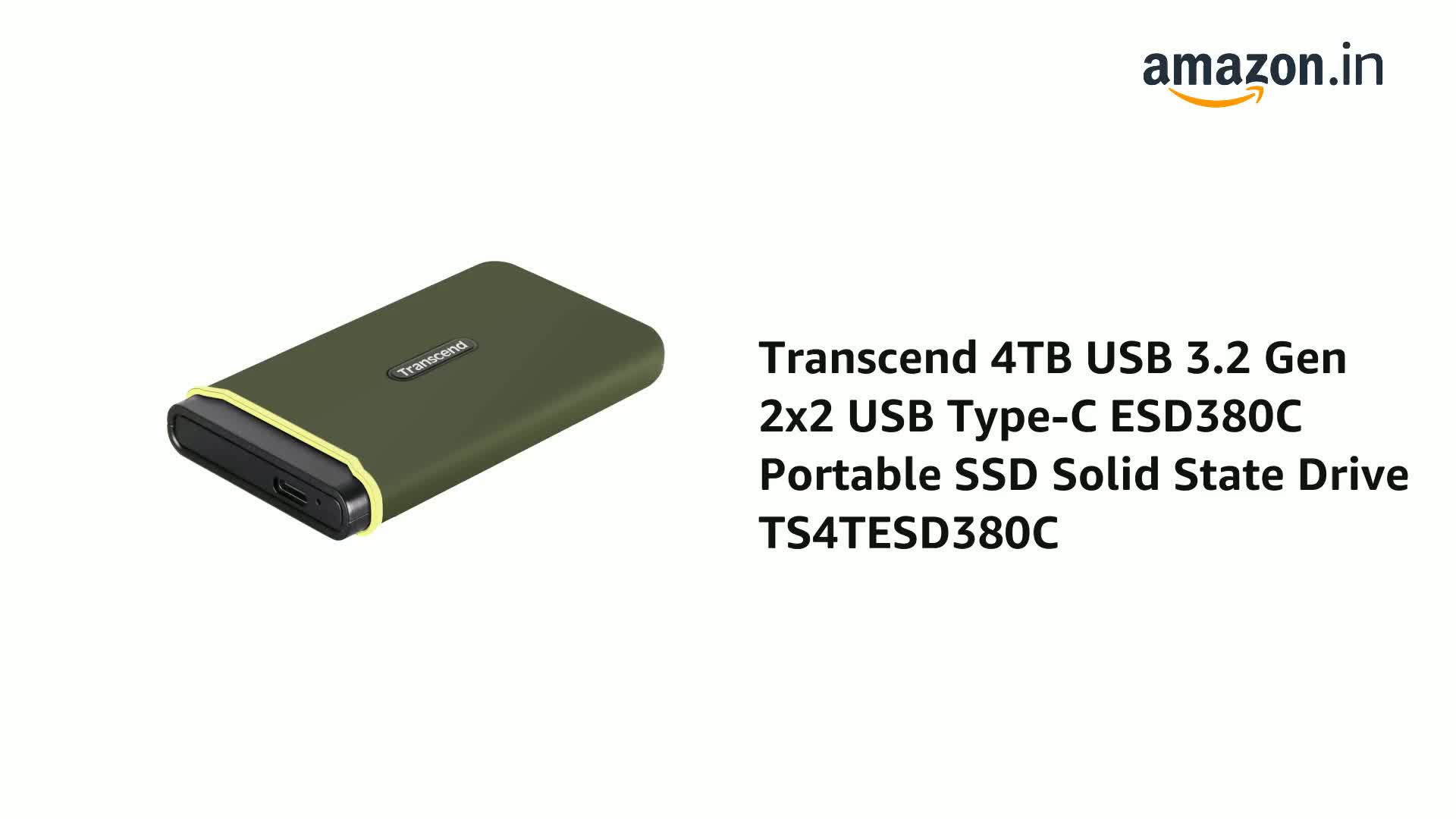 新品★Transcend portable SSD 4TB Amazon.com: Transcend 4TB External SSD, Up to 2000MB/s