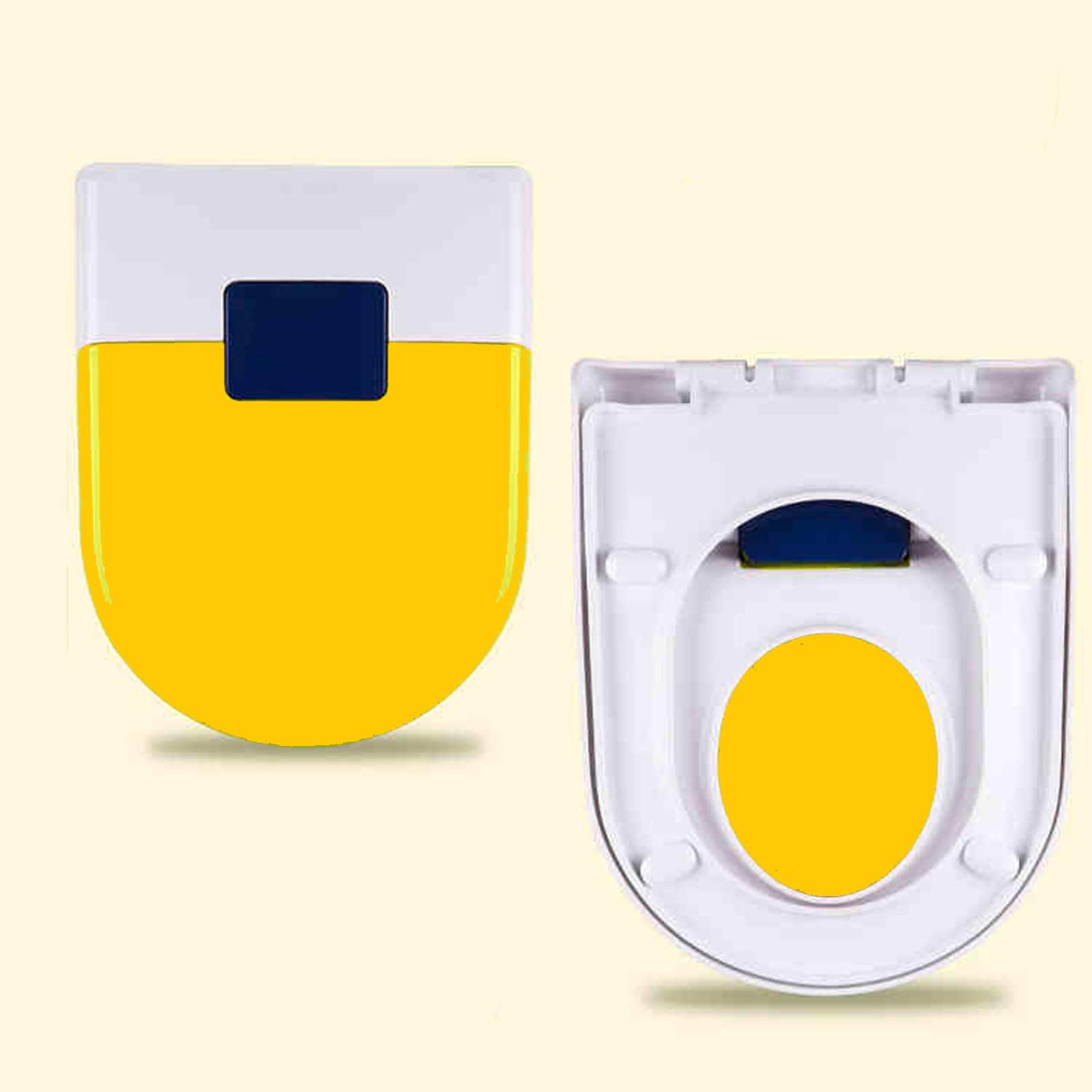 Dxpsxjl Orange Shaped Toilet Seat, Training Seatd Family Family Durabled 43X33 Adjustable, Lightweight, Portable, User-Friendly, Compact 57, Built, Potty, Child