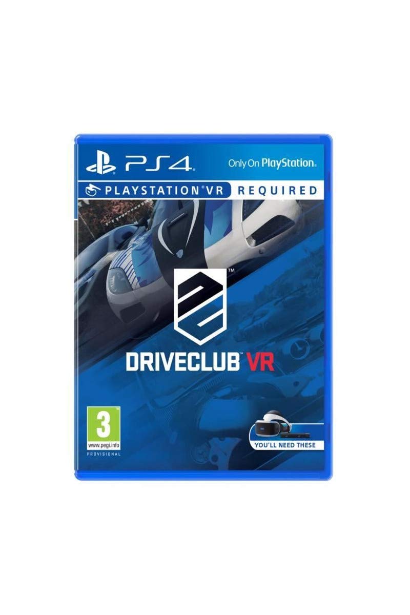 Jeu Driveclub PS4 - Version PAL Française, Bon état, Prêt à Jouer