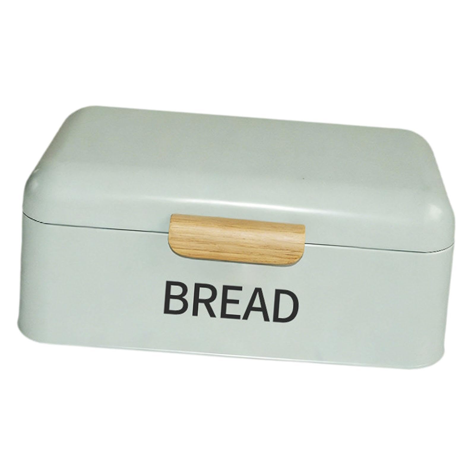 Boîte à pain Sharplace en métal robuste pour plan de travail et boulangerie