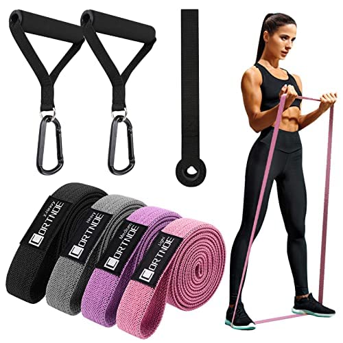 CORTNOE Assisted Pull Up Bands Set - Klimmzugband Set Lang Widerstandsband...